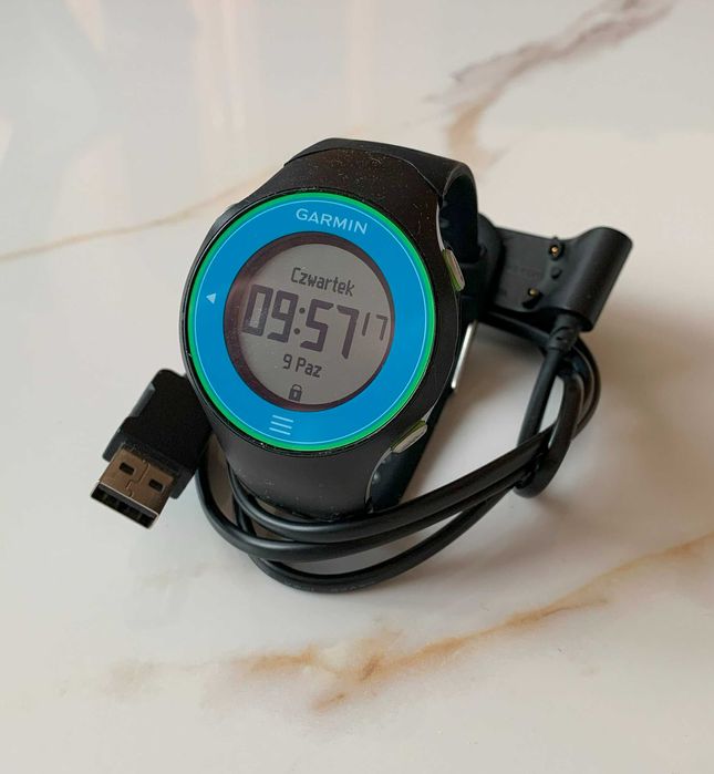 Garmin Forerunner 610 + kabel ładujący