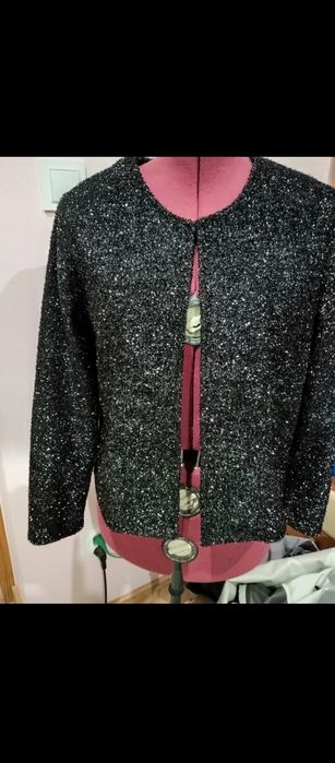 Błyszczący żakiet Reserved rozmiar XXL