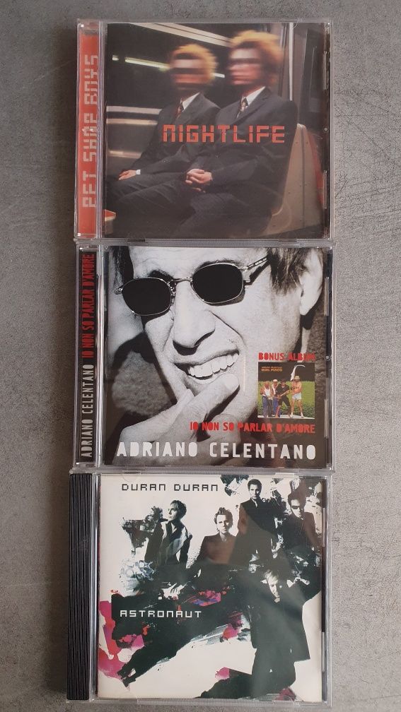 Duran Duran Pet Shop Boys Celentano CD диск