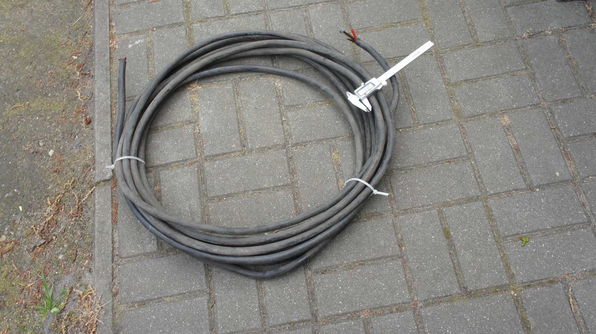 Kabel elektryczny  3 x3  aluminiowy  15 M