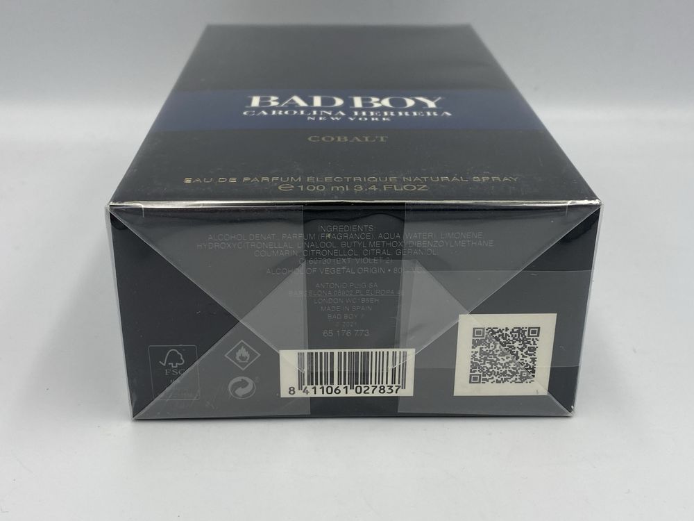 Carolina Herrera Bad Boy Cobalt Parfum Electrique 100ml. Okazja