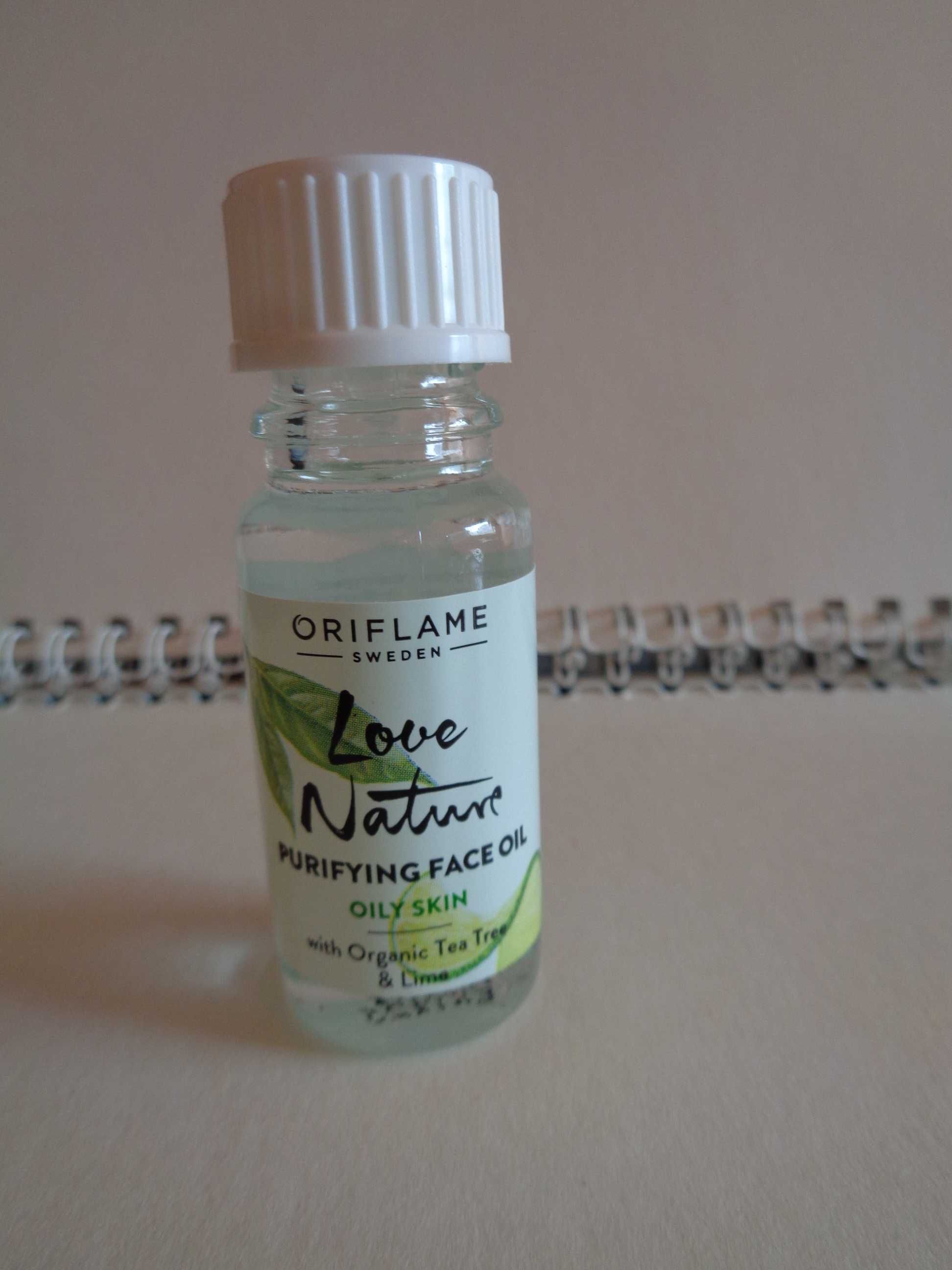 Bestseller Love Nature oczyszczający olejek cera tłusta 10 ml Oriflame