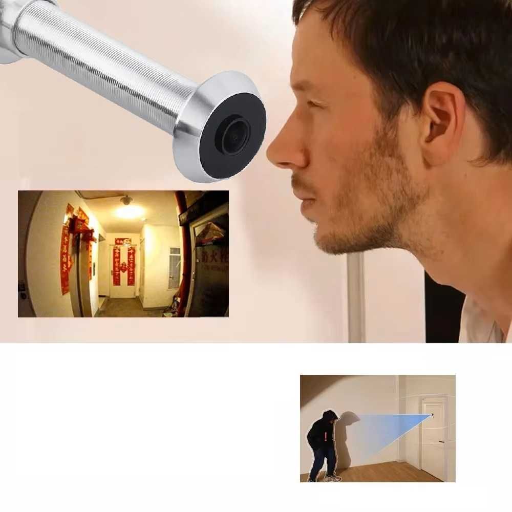 Kamera Bezprzewodowa Drzwi Wizjer Judasz Podczerwień Tuya Full Hd Wifi