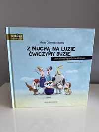 Książka z „Muchą na luzie ćwiczymy buzię”