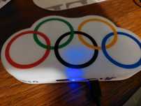 Olimpijski Power bank dla dziecka kółka olimpijskie powerbank 5000 mAh