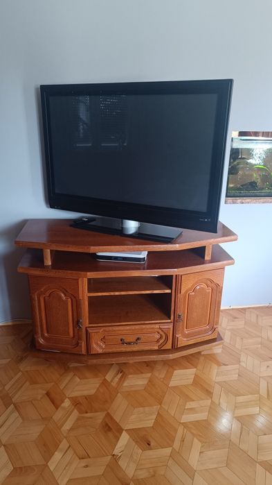 Szafka RTV dębowa