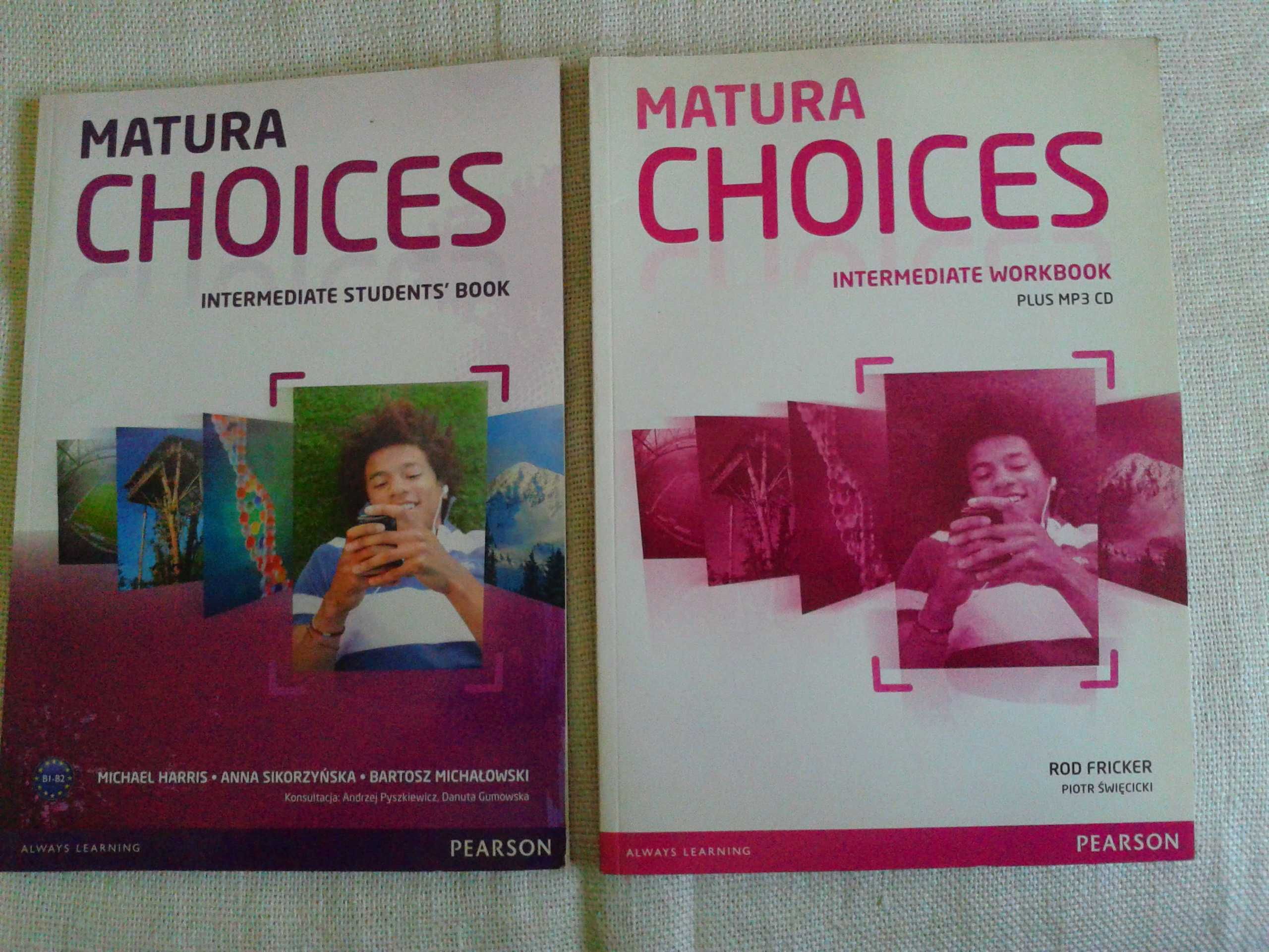 Matura Choices Intermediate, Student Book + workbook + CD