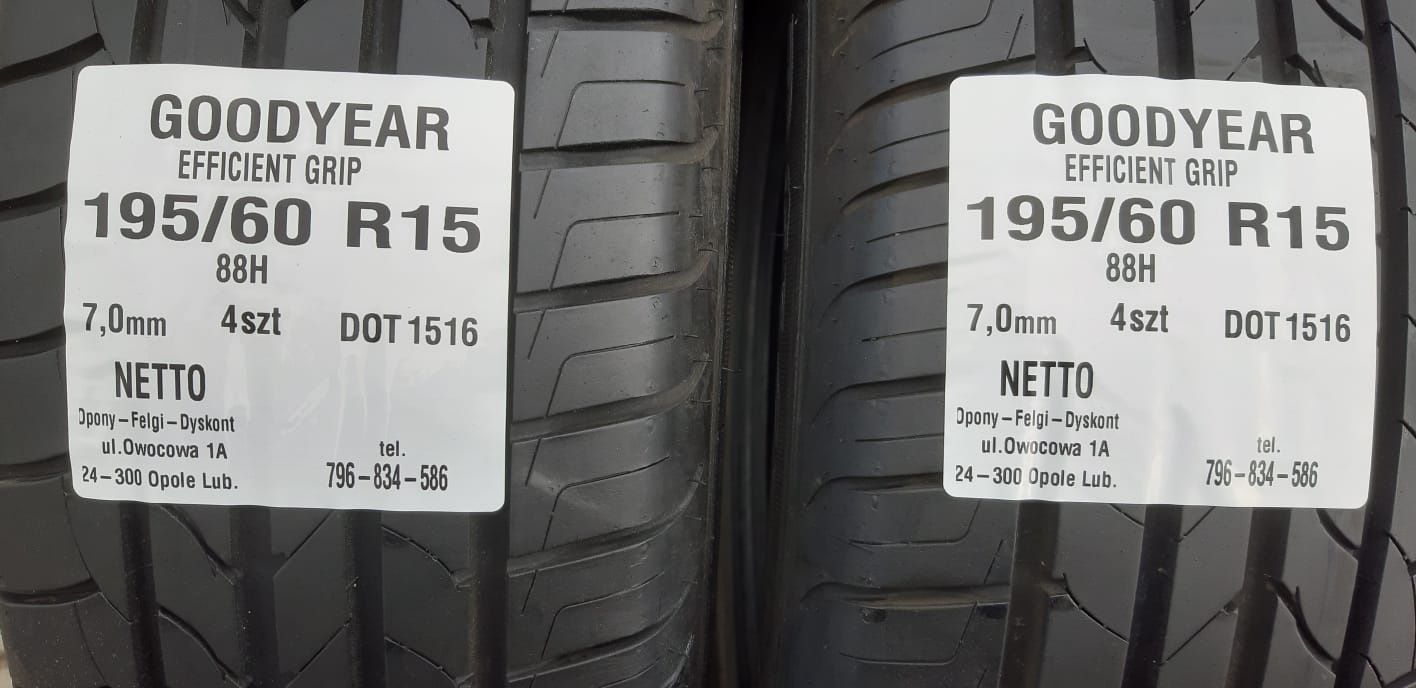 Opony Goodyear 195 60 R15