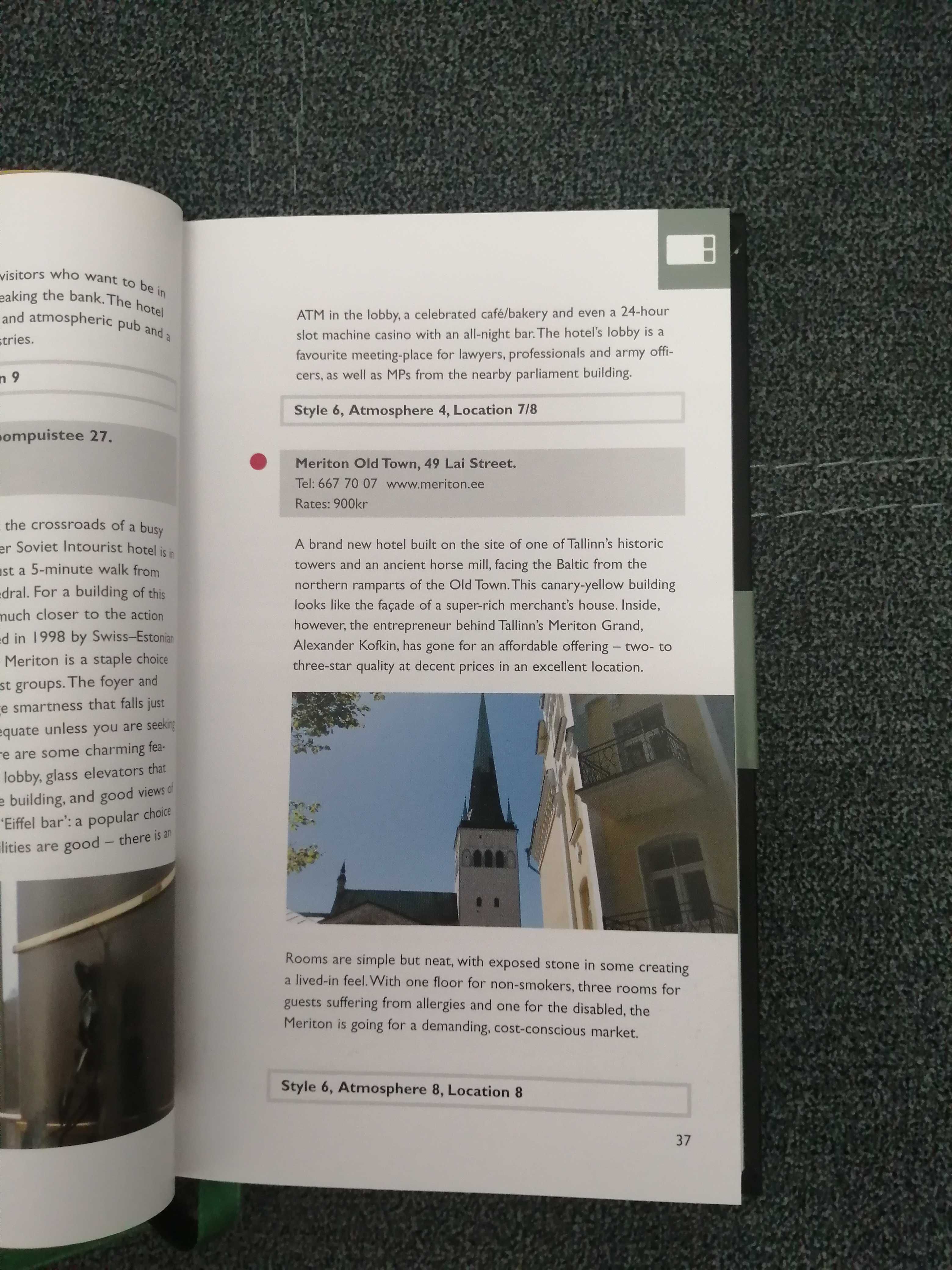 "Hedonist's Guide To Tallinn" (путеводитель по Таллину на английском)