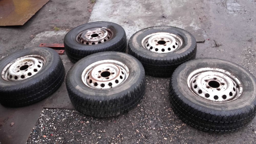 Kompletne koła 5 szt Matador Vw LT Volkswagen MB Sprinter