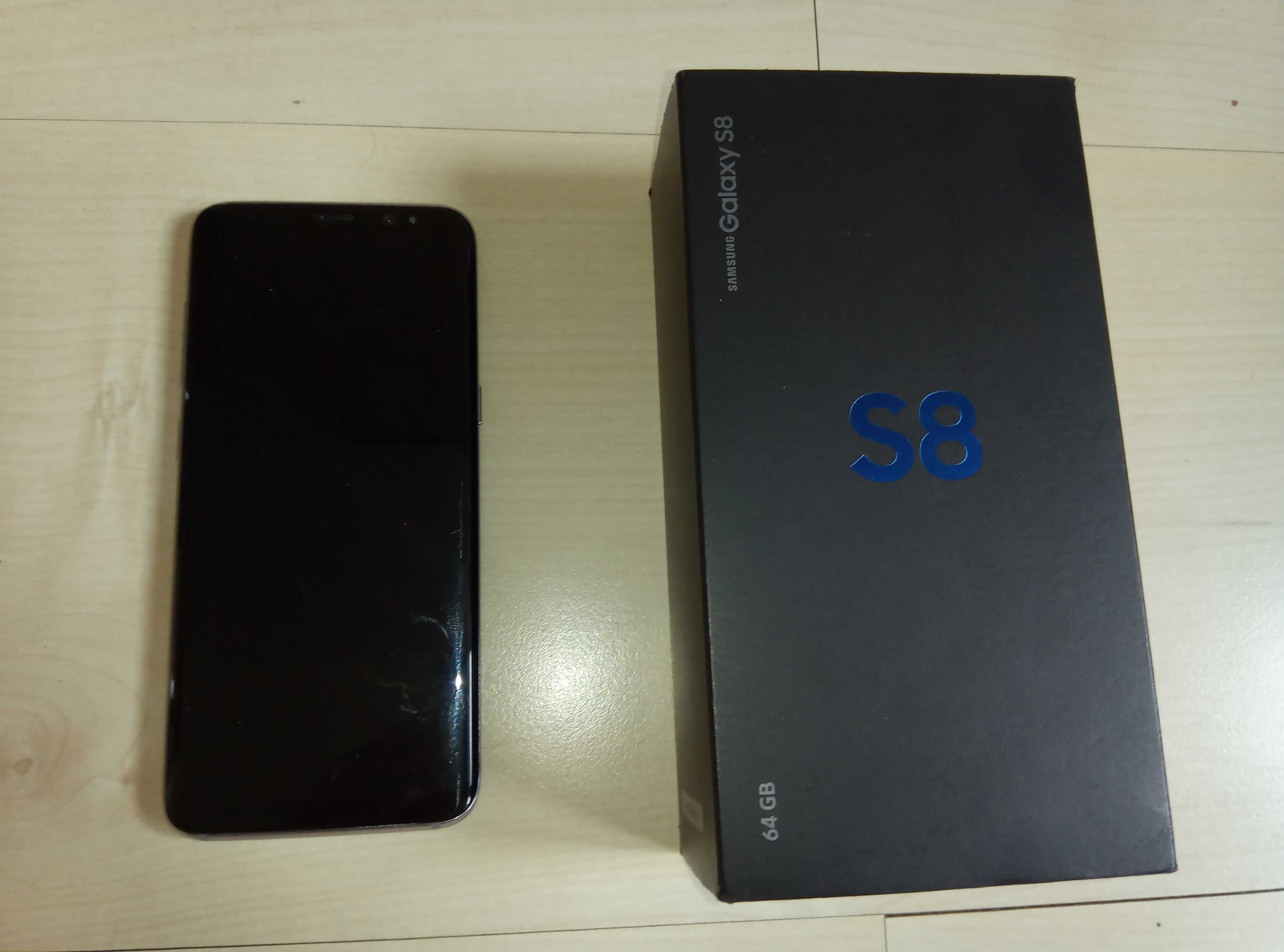 samsung galaxy smartfon s8 4 GB / 64 GB 4G (lte) szary orchid grey