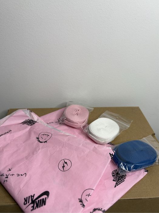 Certyfikat autentyczności Nike Air Jordan 1 High Fragment Travis Scott