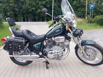 Yamaha  XV 750  Virago   na szprychach