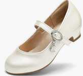 Dream Pairs baleriny sandały dziewczęce Mary Jane Ivory perłowe r. 36