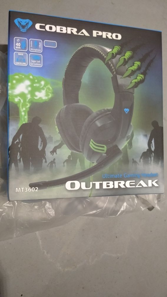 Słuchawki gamingowe Cobra Pro nowe