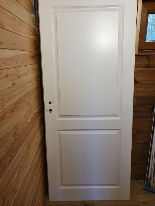 Drzwi skrzydło białe