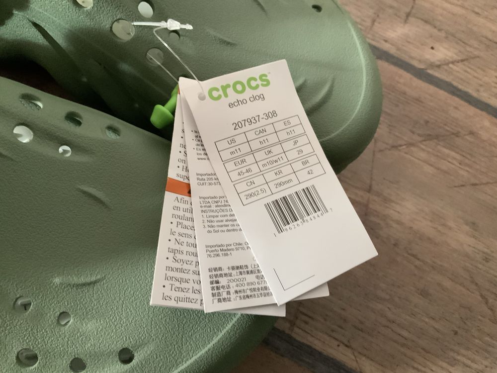 Новинка! Кроксы Crocs Echo Clog мужские. Оригинал