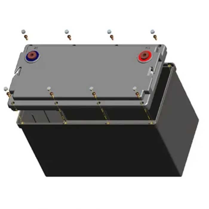 Корпус для аккумуляторных батарей EVE LiFePO4 105 Ач под 4 шт.c BMS