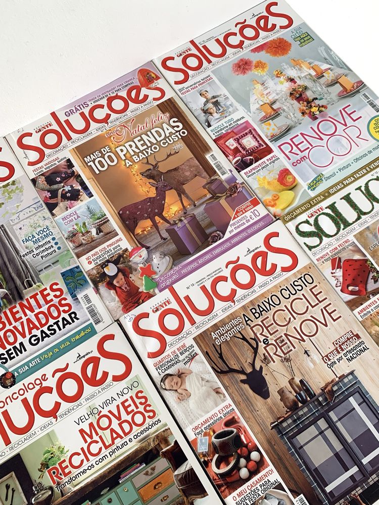 Conjunto 6 Revistas Soluções