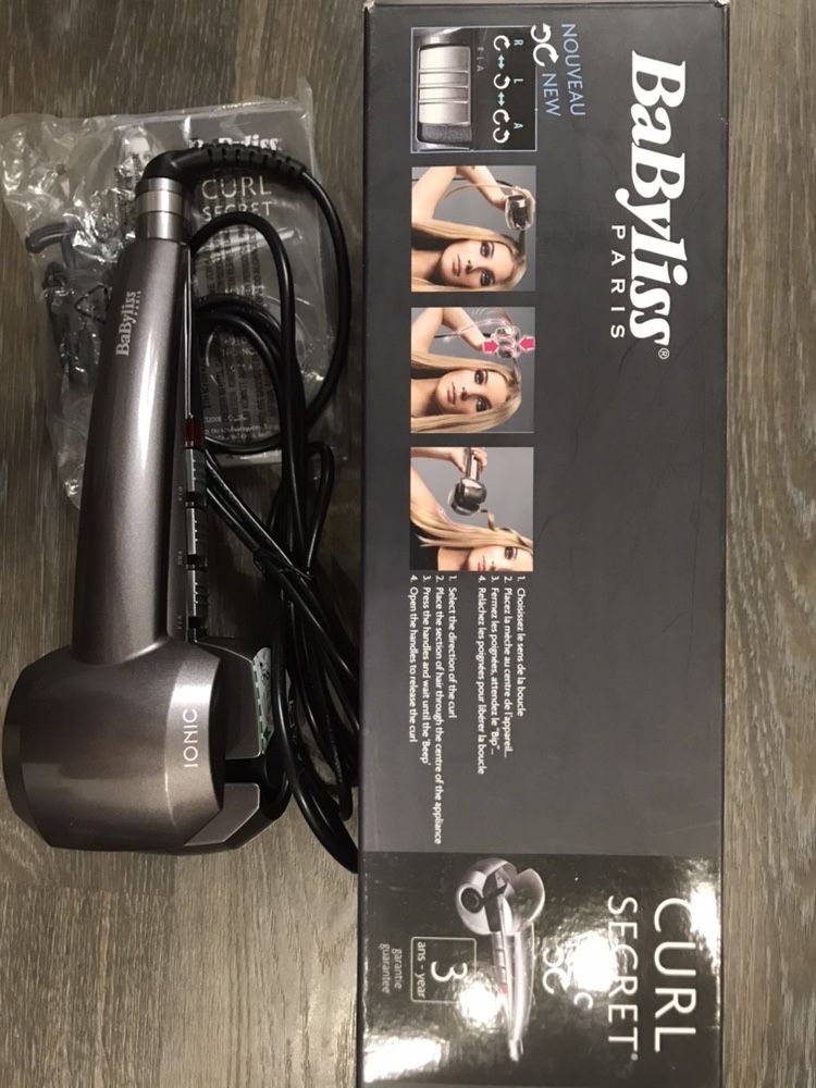 Продам BaByliss C1200E автоматическая плойка с ионизацией