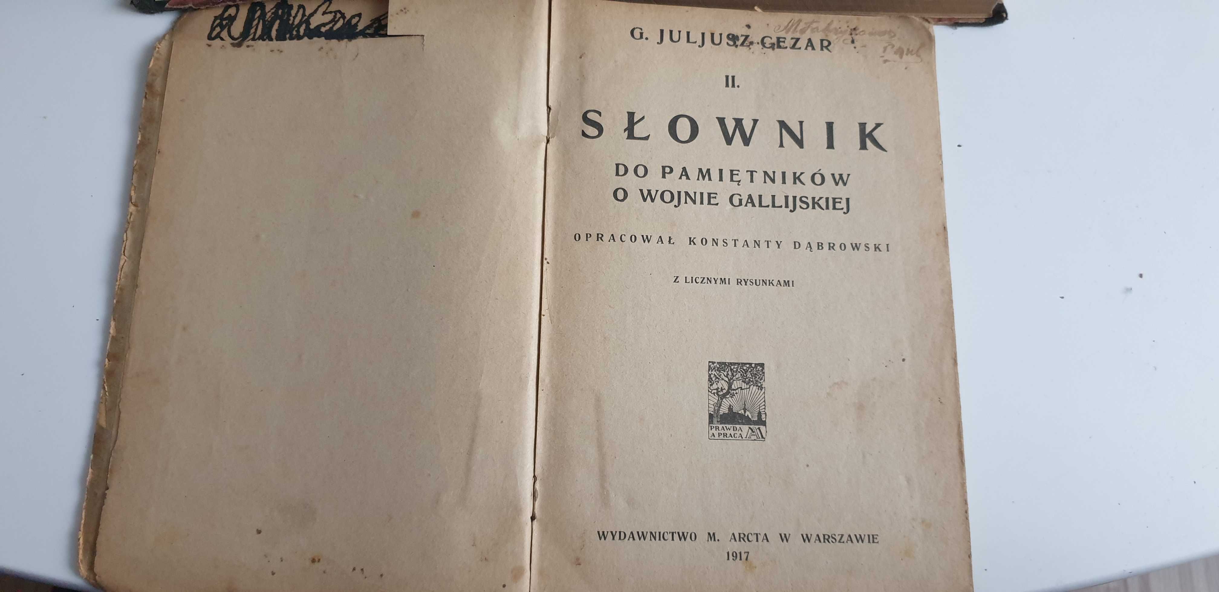 Starocie z Gdyni - Stare książki - zestaw 8szt.