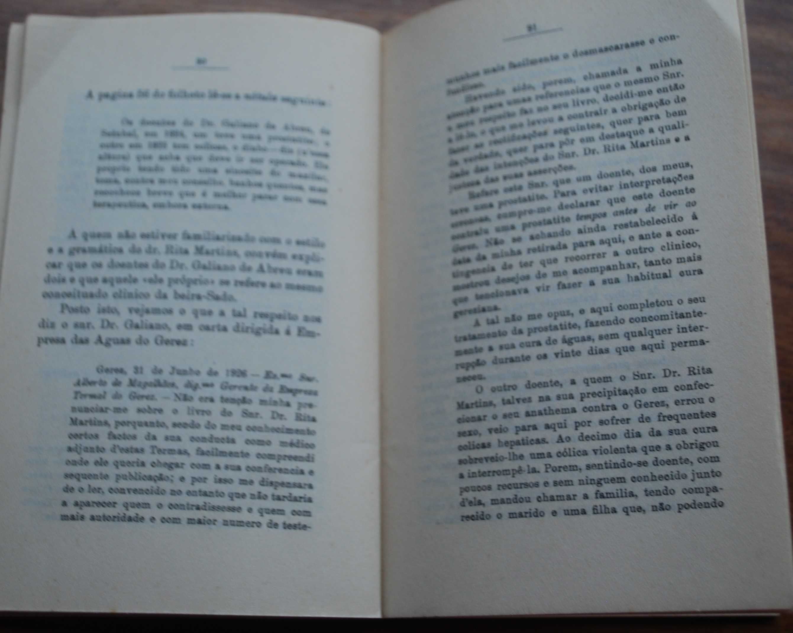 O Médico-Peçonha "A Agua-Veneno" de Campos Monteiro