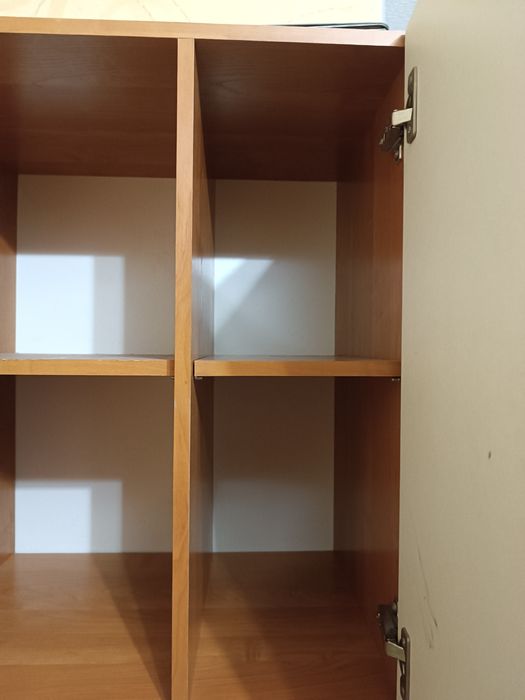 Шкаф с углом в живом состоянии