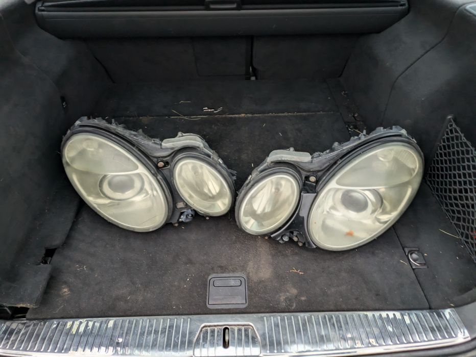 W211 części 3.5 V6 Mercedes m272 klapa drzwi katalizator skrzynia