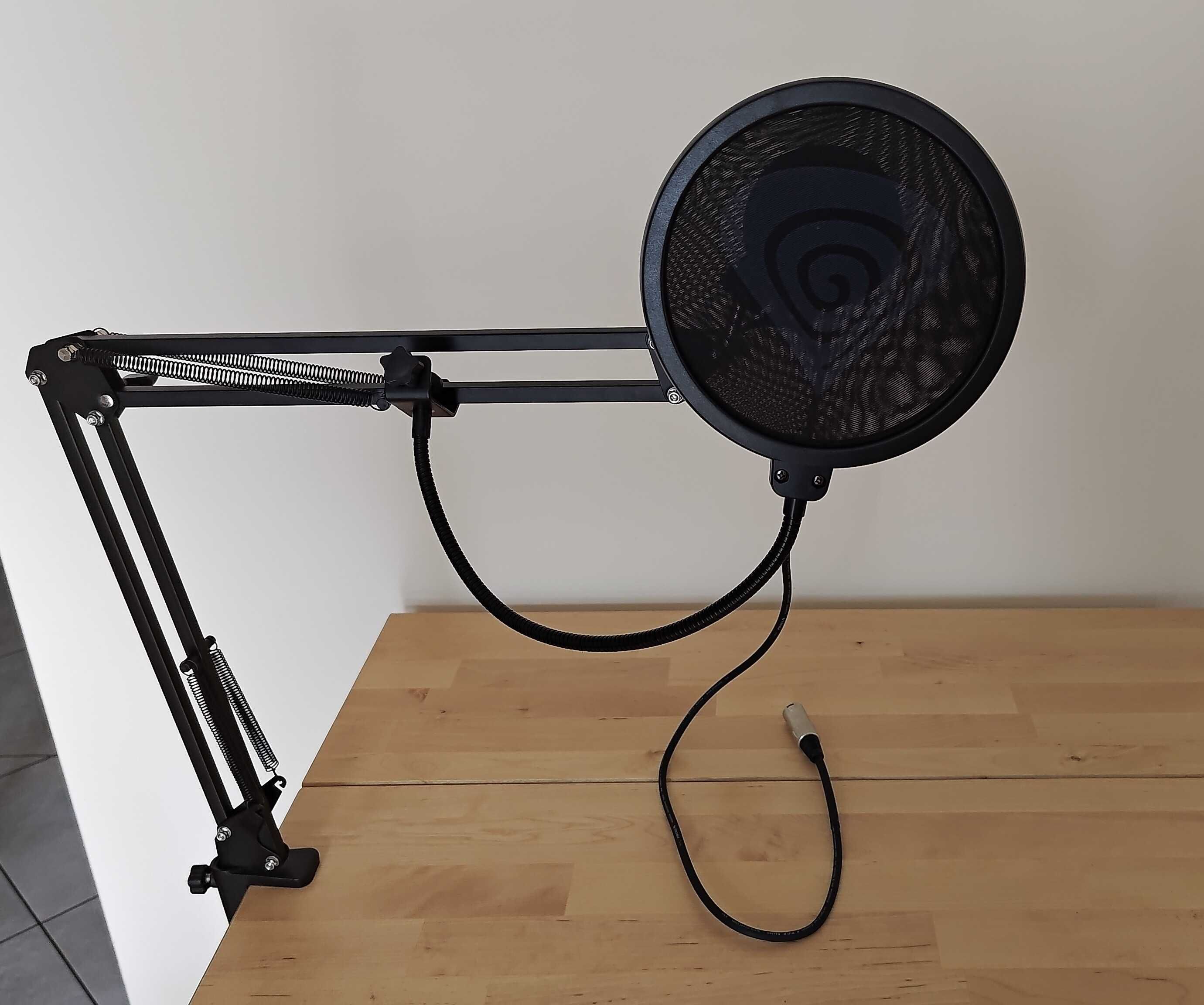 Mikrofon pojemnościowy Genesis Radium 300 XLR z dodatkowym statywem