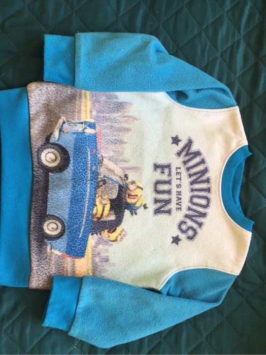 Bluza polarowa Minionki polar 98/104