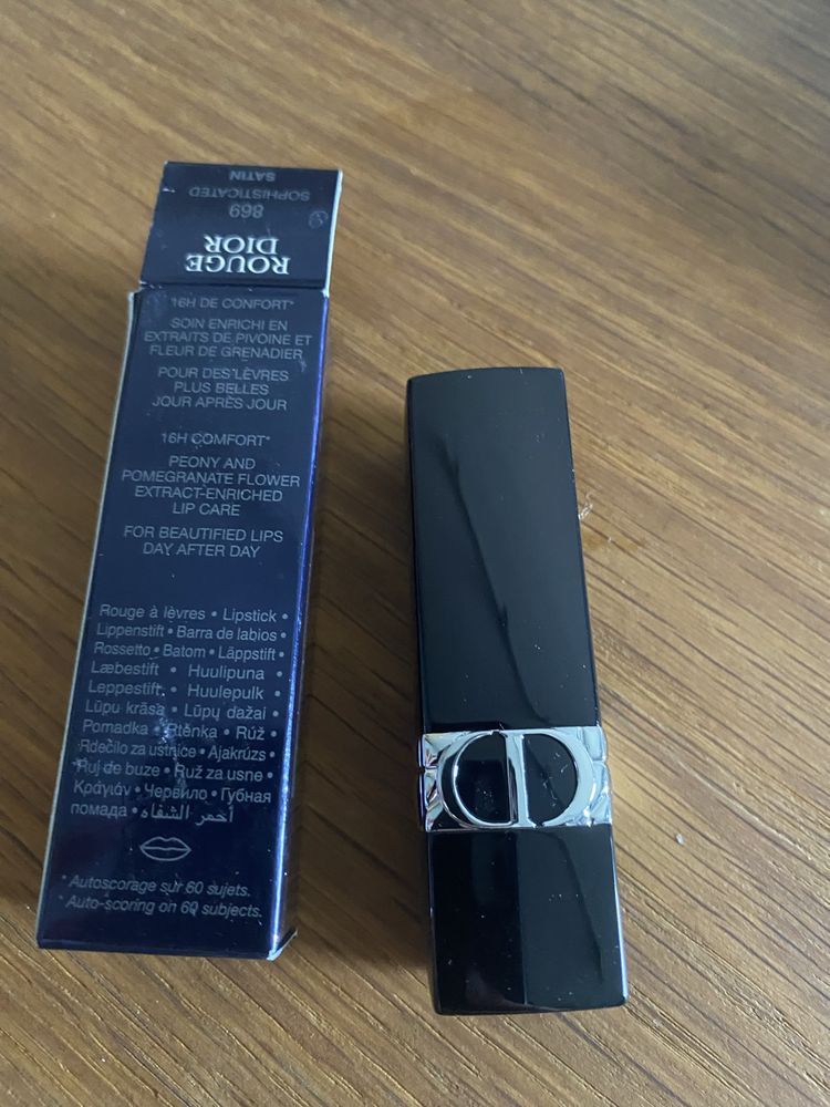 Rouge Dior 3.5 g NOWA odcień 869 Sophisticated SATIN