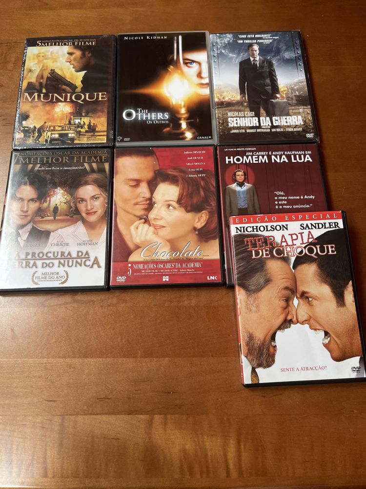 Filmes em DVD’s