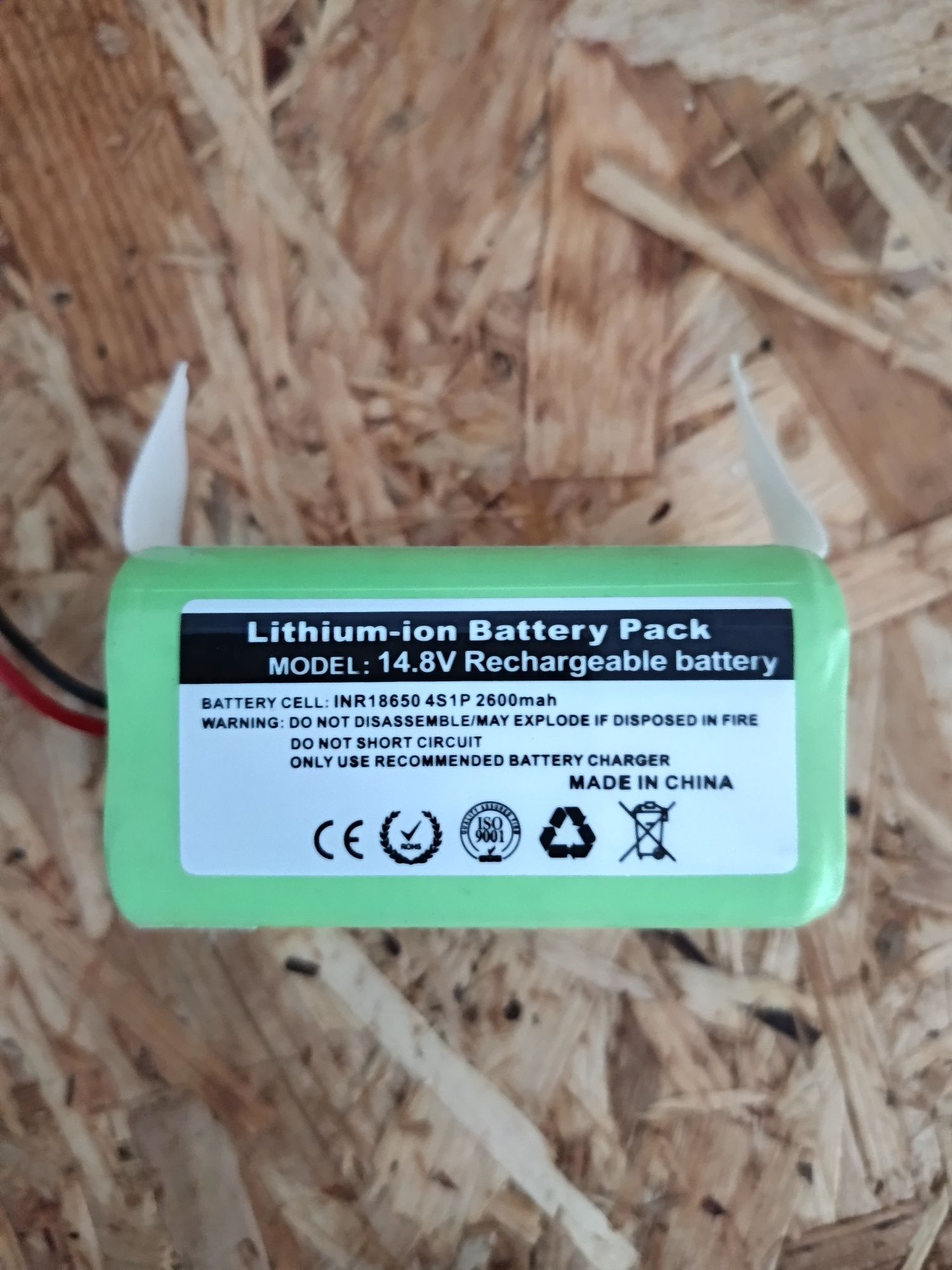 Li-Ion bateria de substituição