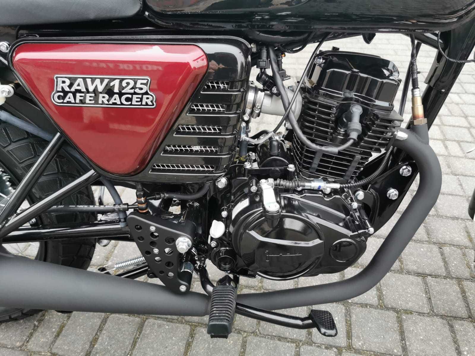 Junak RAW 125 na kat B cafe racer vintage Motoklinika Września