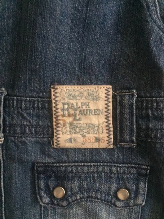 Sukienka jeansowa Ralph Lauren 12 miesięcy
