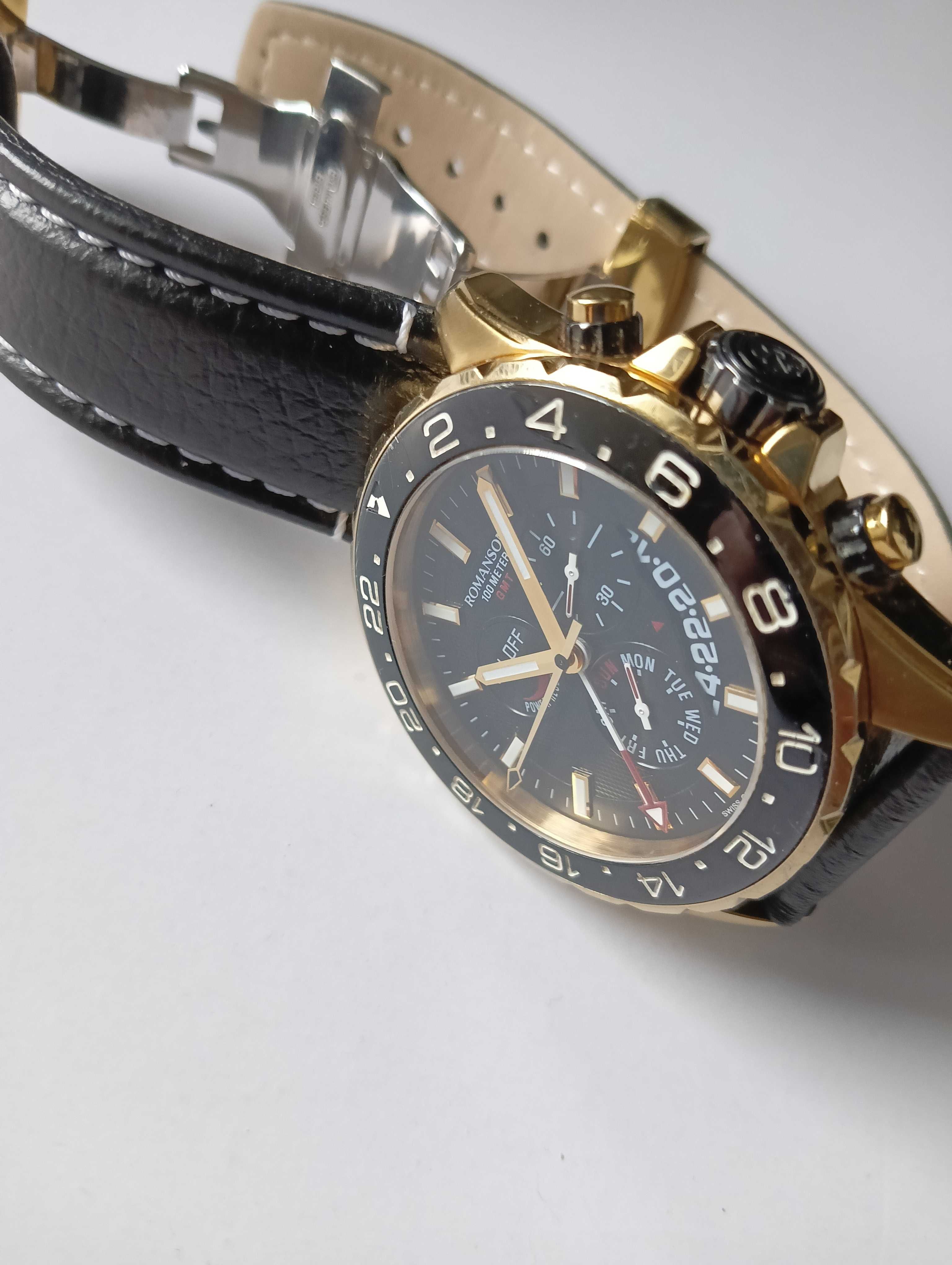 ROMANSON GMT alarm Swiss