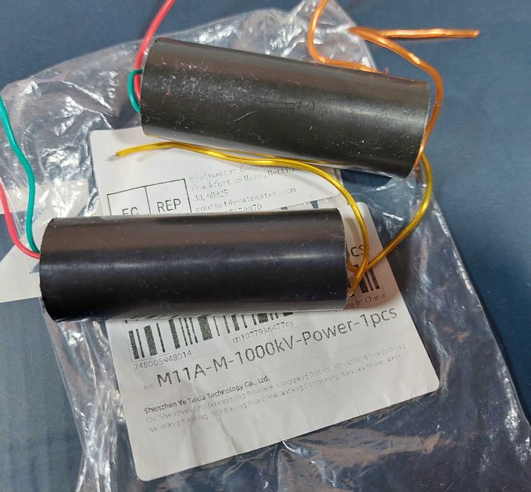 HV Преобразователь высокого напряжения - 10 kV модуль DIY‑проектов