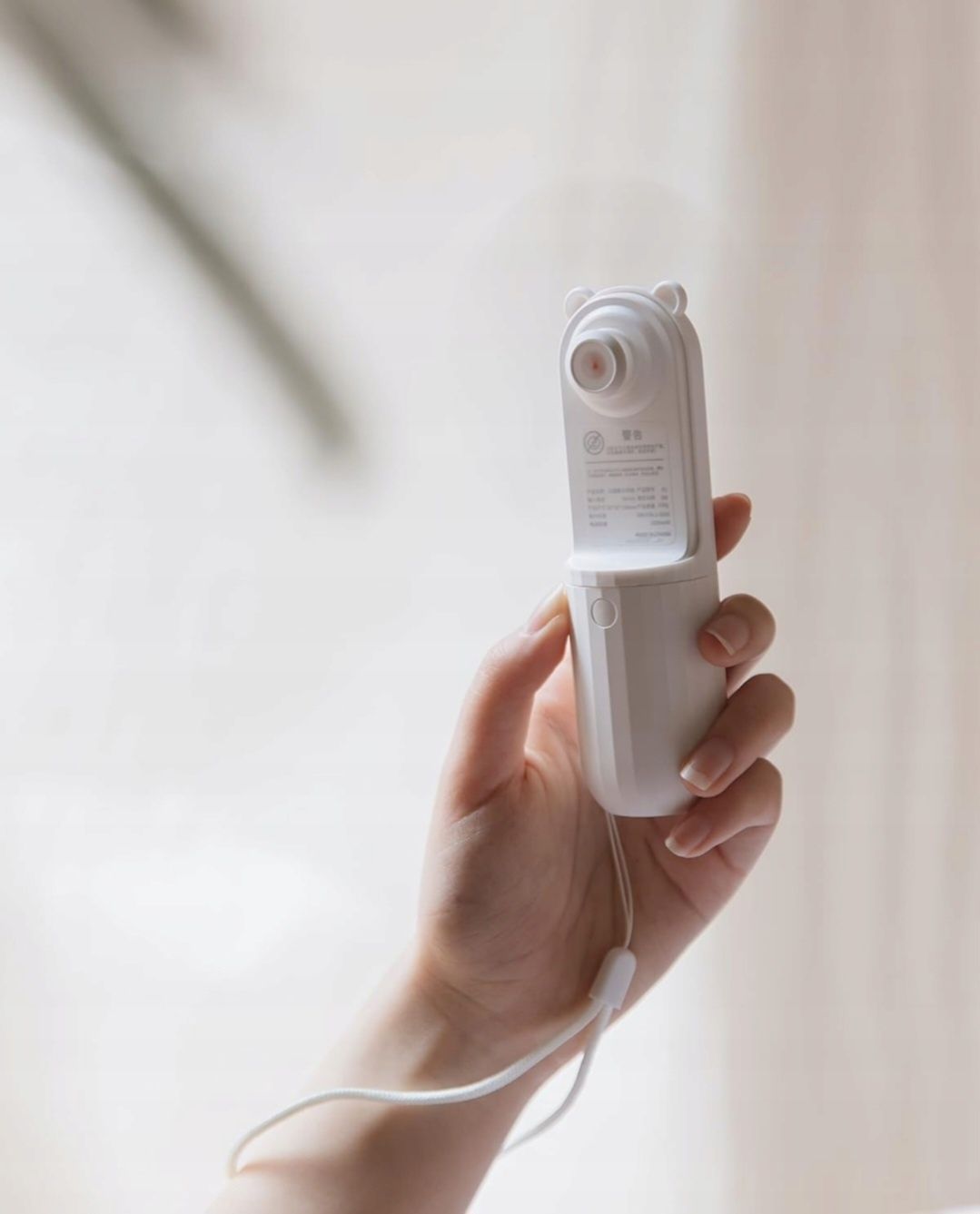 Mini wentylator miś z funkcja powerbank - Senelux
