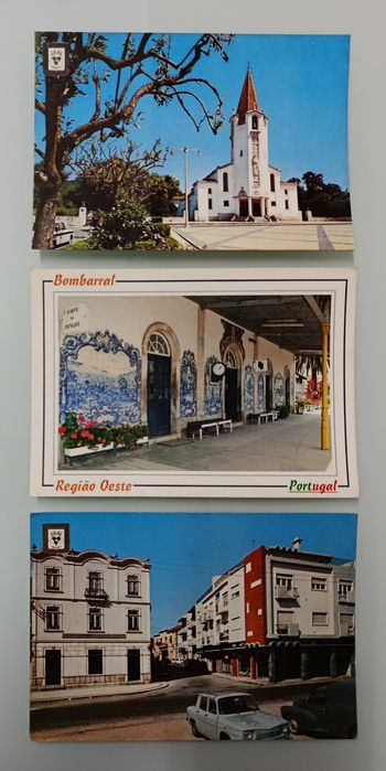 POSTAIS: Bombarral, Pombal, Elvas, T. Vedras , Beja e Castelo Branco