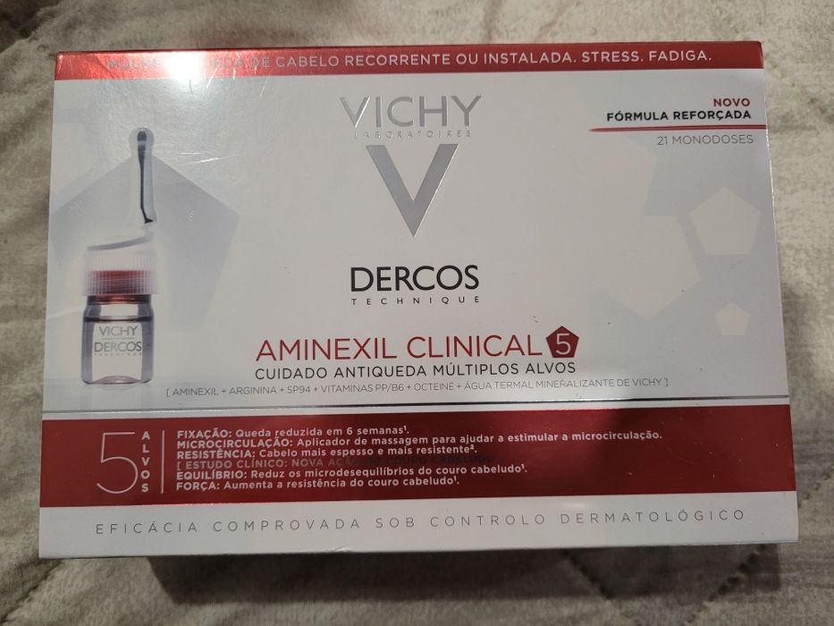 Ampolas (21) antiqueda de cabelo da Vichy para Mulher NOVO