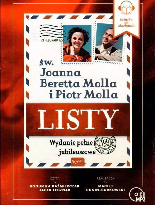 Listy, Joanna Beretta Molla i Piotr Molla. Audiobook
