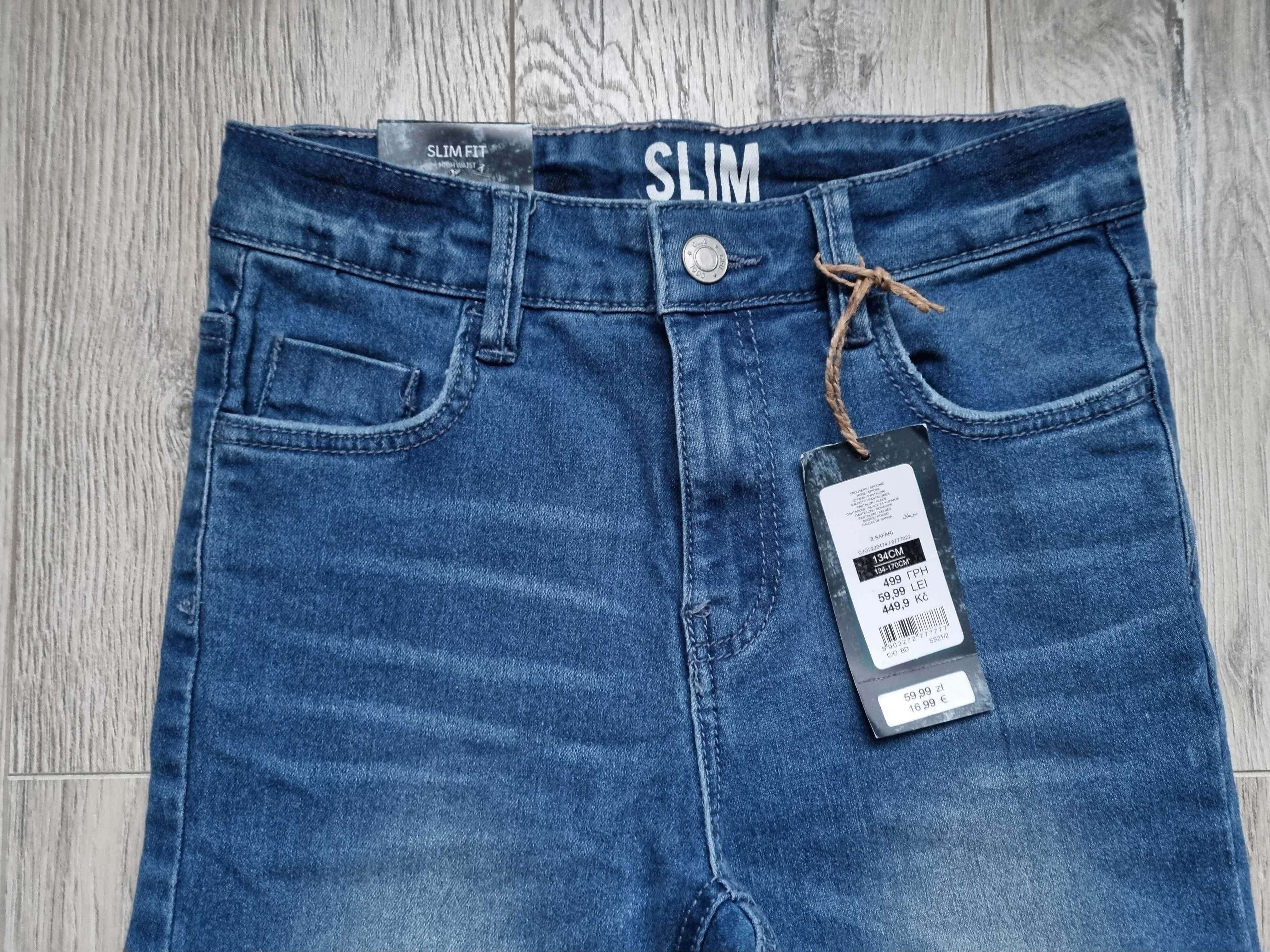 Spodnie jeansowe Cool Club rozmiar 134 cm SLIM