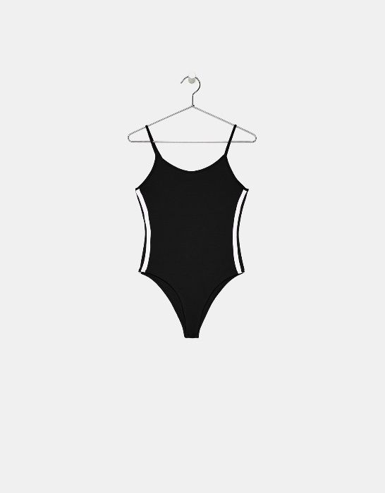 body z lampasami lampasy Bershka nowe