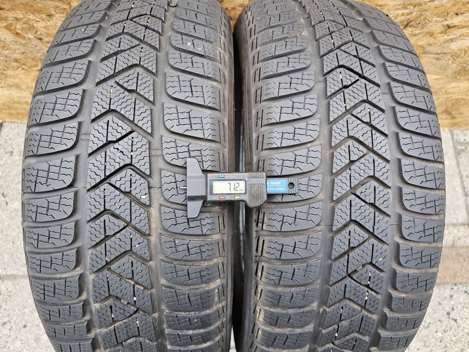 Idealne!!  7mm. 225/45 r17 Pirelli Sottozero Winter. 2021r.