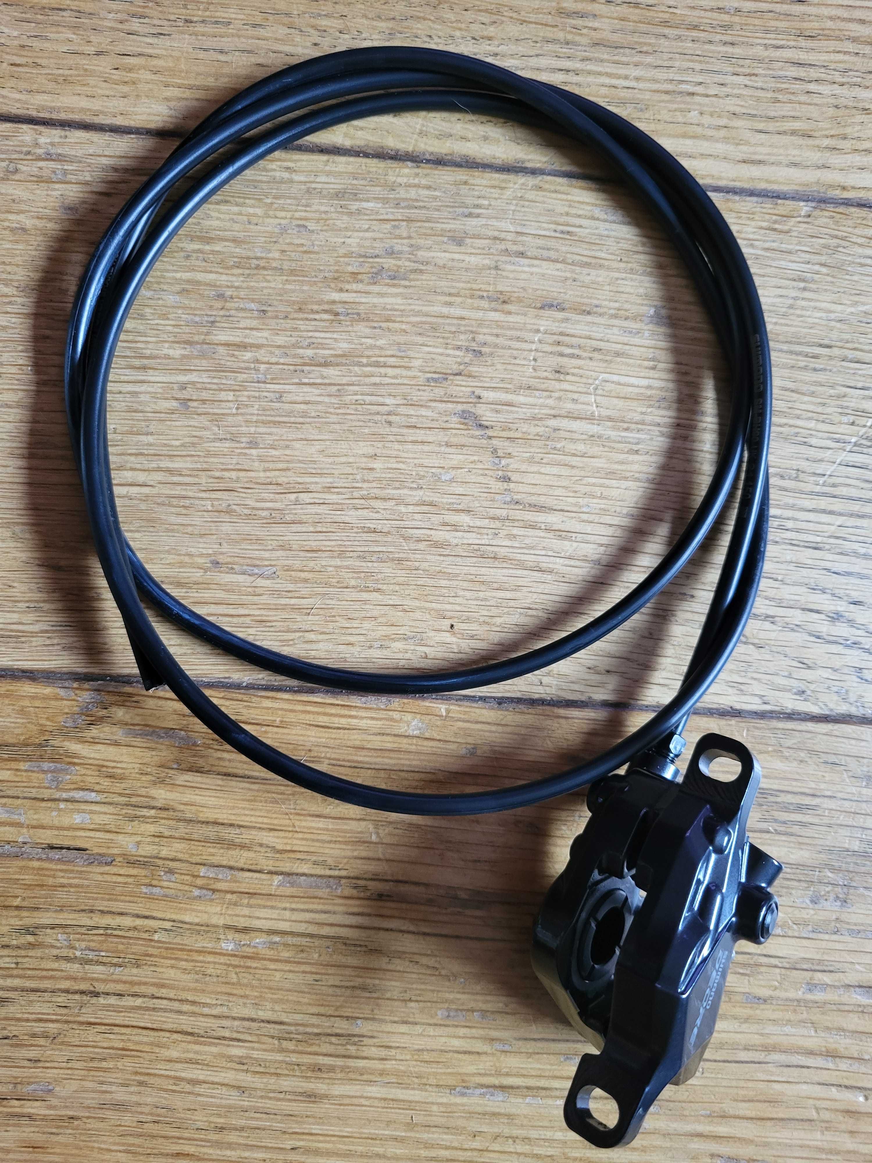 hamulec tarczowy deore m6100 przód, klamka + zacisk