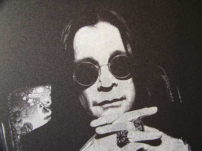 Ozzy Osbourne | obraz na blasze... Grawerka