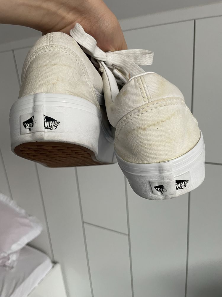 tenisówki sneakersy VANS Platform old skool na platformie koturnie