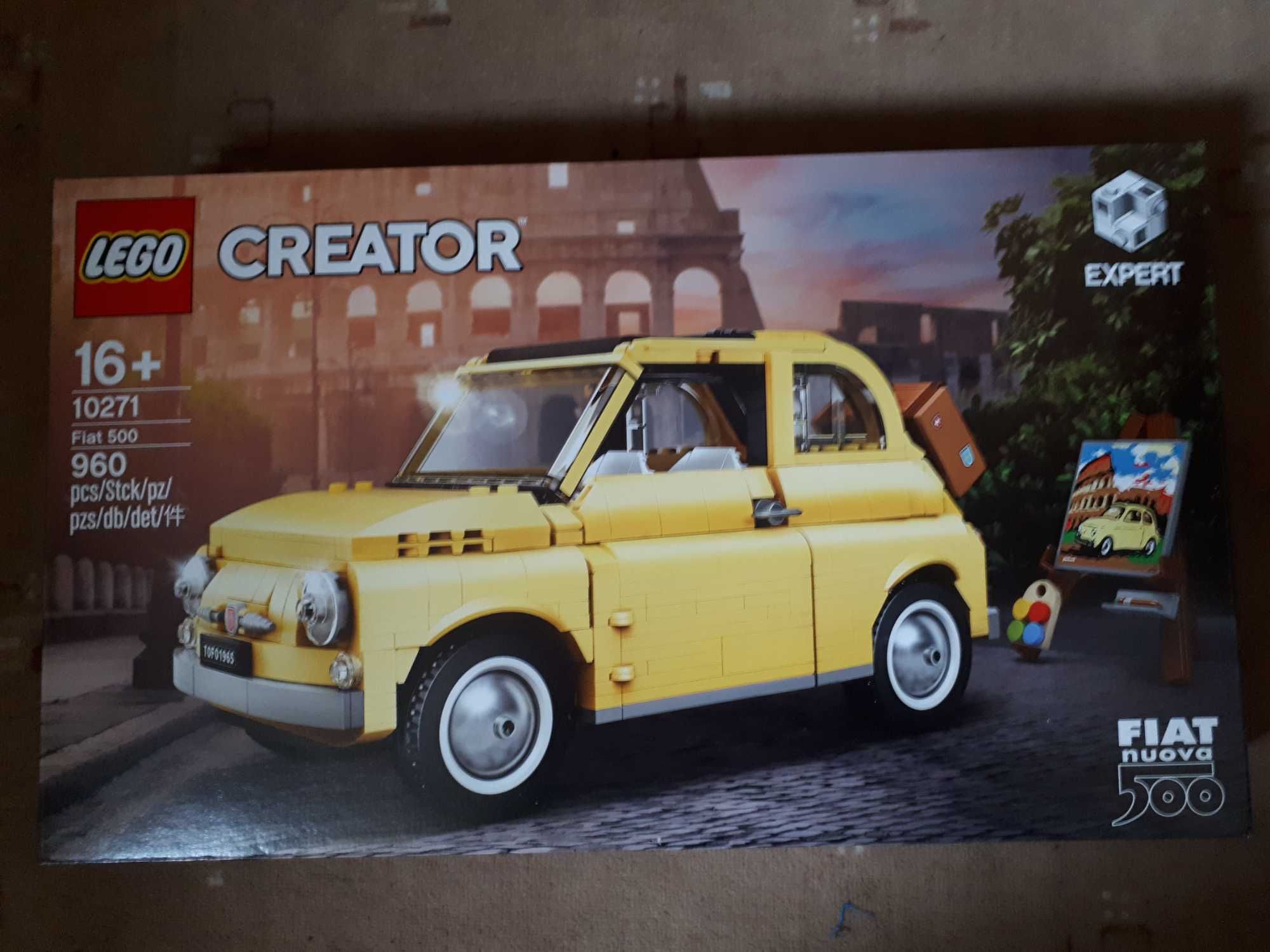 LEGO Creator Expert 10271 Fiat 500 PUSTY KARTON