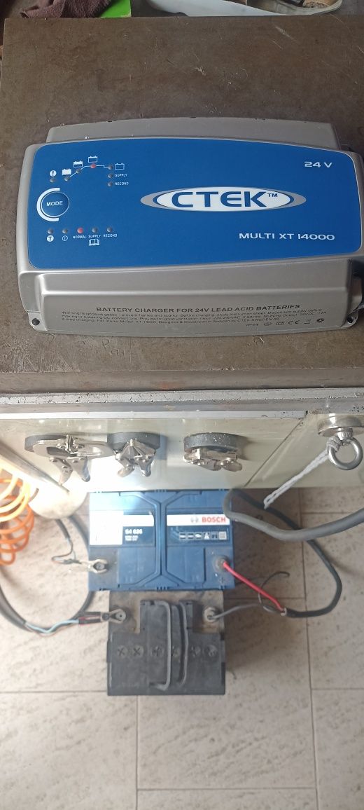 Caregador de baterias 24V