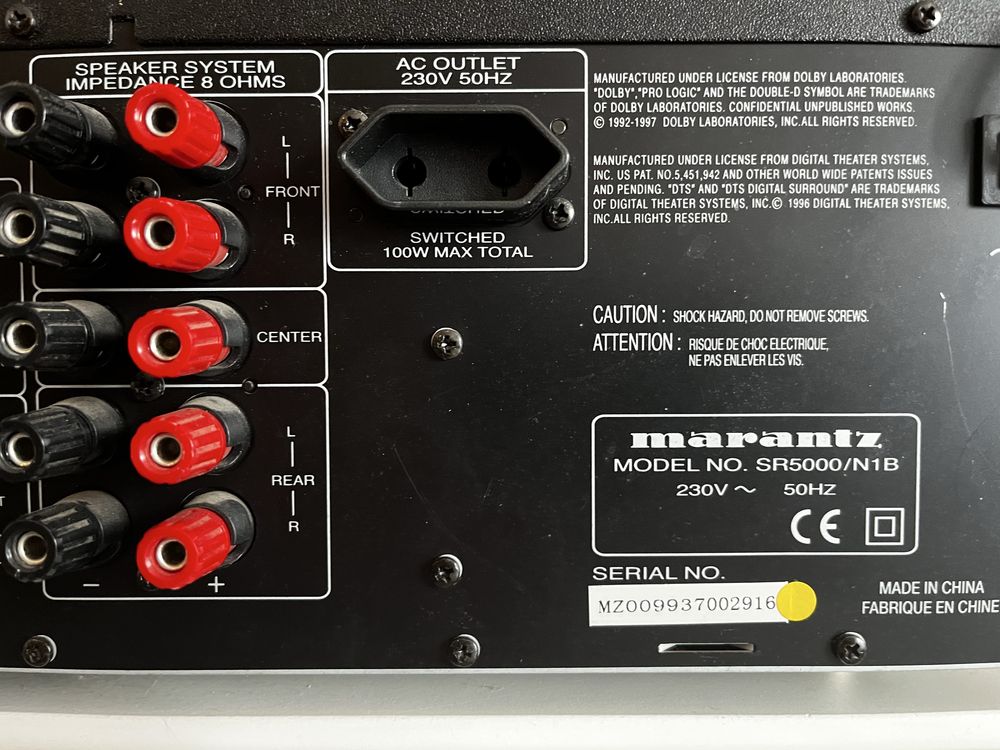 Marantz SR5000- Amplituner Kina Domowego 5.1
